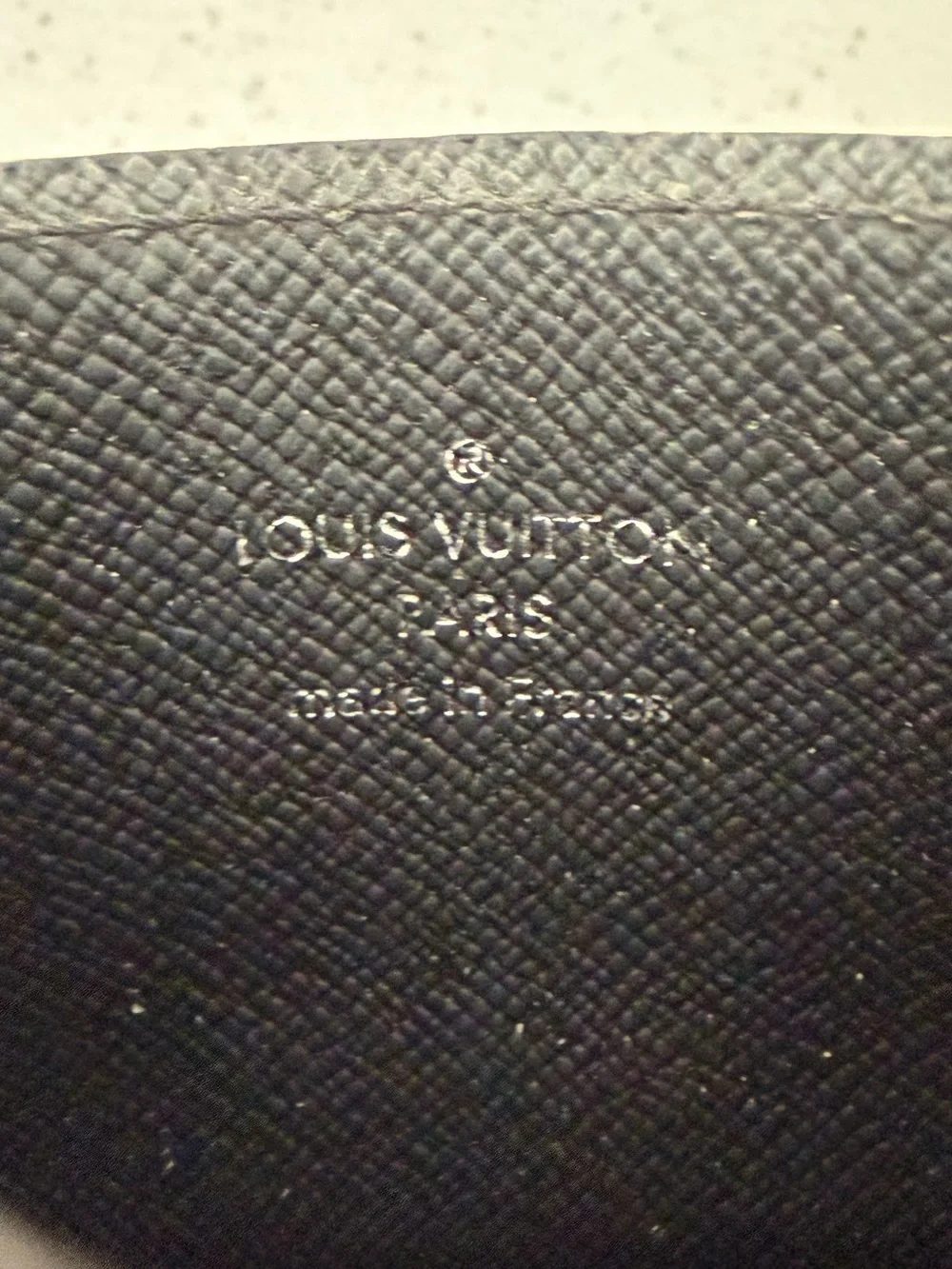 Louis Vuitton Black Monogram Eclipse Card Sleeve